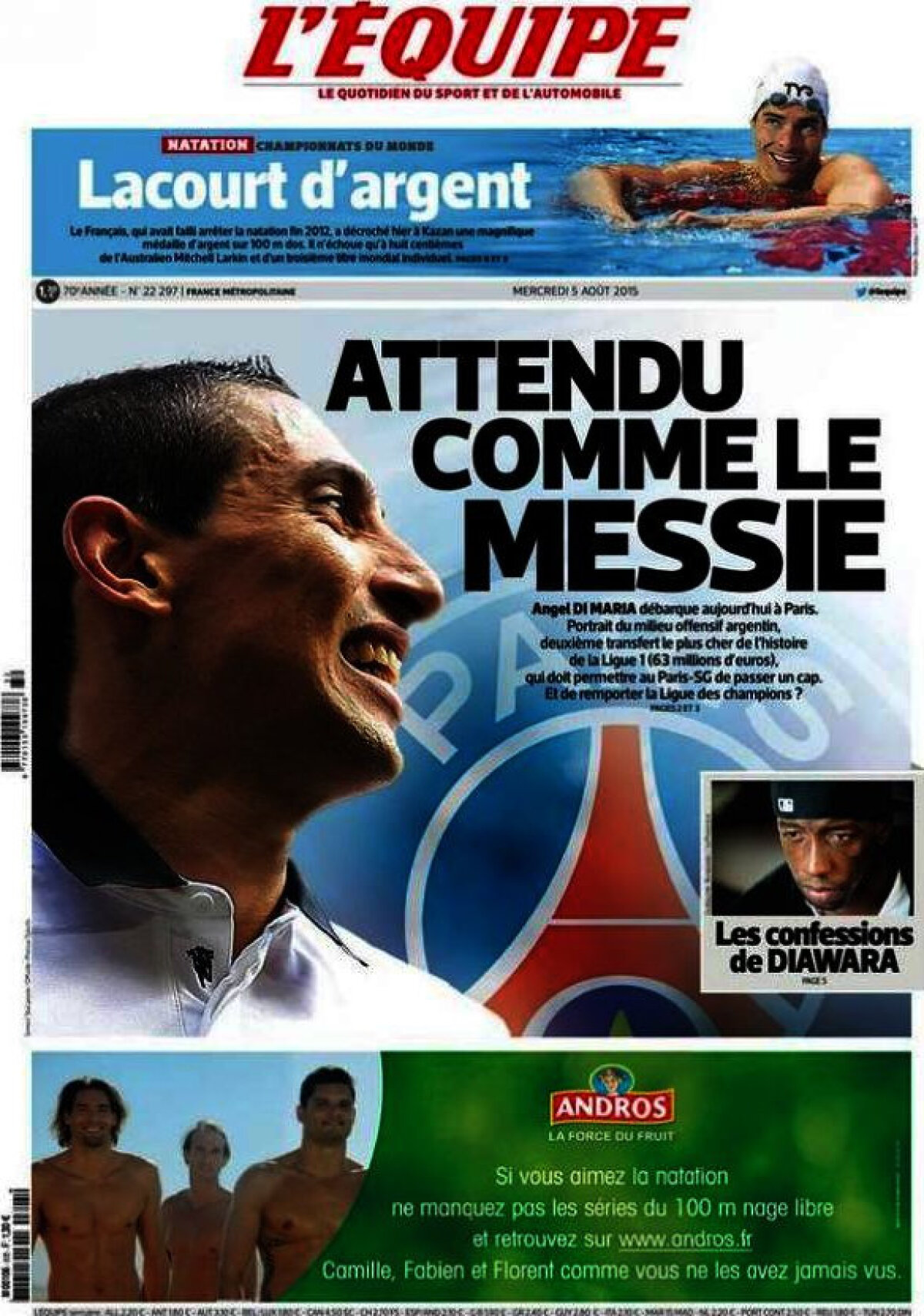 Ce scriu azi ziarele de sport din lume (5 august 2015)