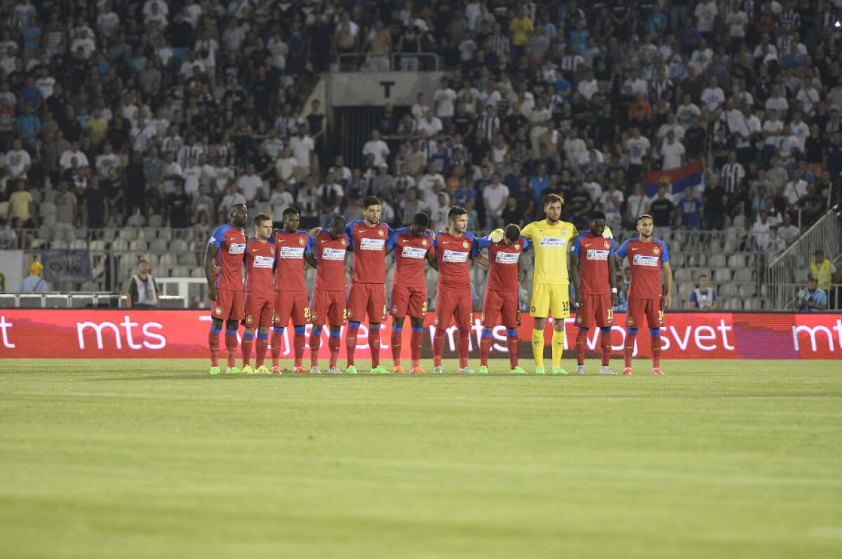 FOTO » Partizan - Steaua 4-2 » Roş-albaştrii au murit în infernul de la Belgrad! Sîrbii s-au calificat după un meci dramatic. Steaua merge în play-off-ul UEFA Europa League