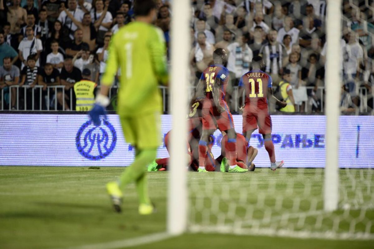 FOTO » Partizan - Steaua 4-2 » Roş-albaştrii au murit în infernul de la Belgrad! Sîrbii s-au calificat după un meci dramatic. Steaua merge în play-off-ul UEFA Europa League