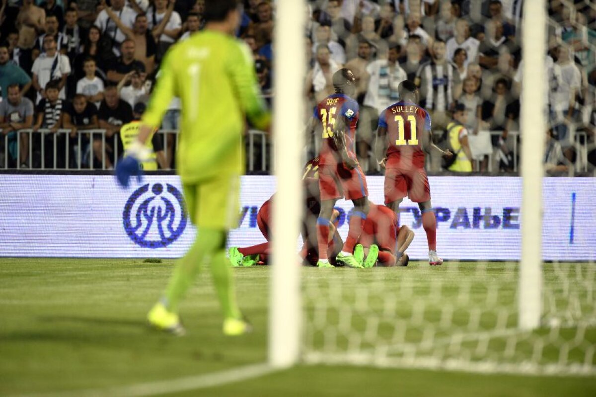 FOTO » Partizan - Steaua 4-2 » Roş-albaştrii au murit în infernul de la Belgrad! Sîrbii s-au calificat după un meci dramatic. Steaua merge în play-off-ul UEFA Europa League