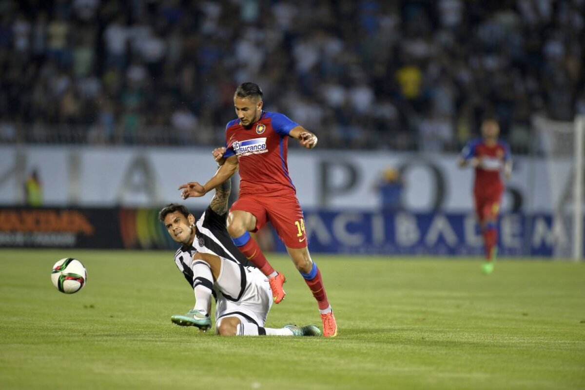 FOTO » Partizan - Steaua 4-2 » Roş-albaştrii au murit în infernul de la Belgrad! Sîrbii s-au calificat după un meci dramatic. Steaua merge în play-off-ul UEFA Europa League