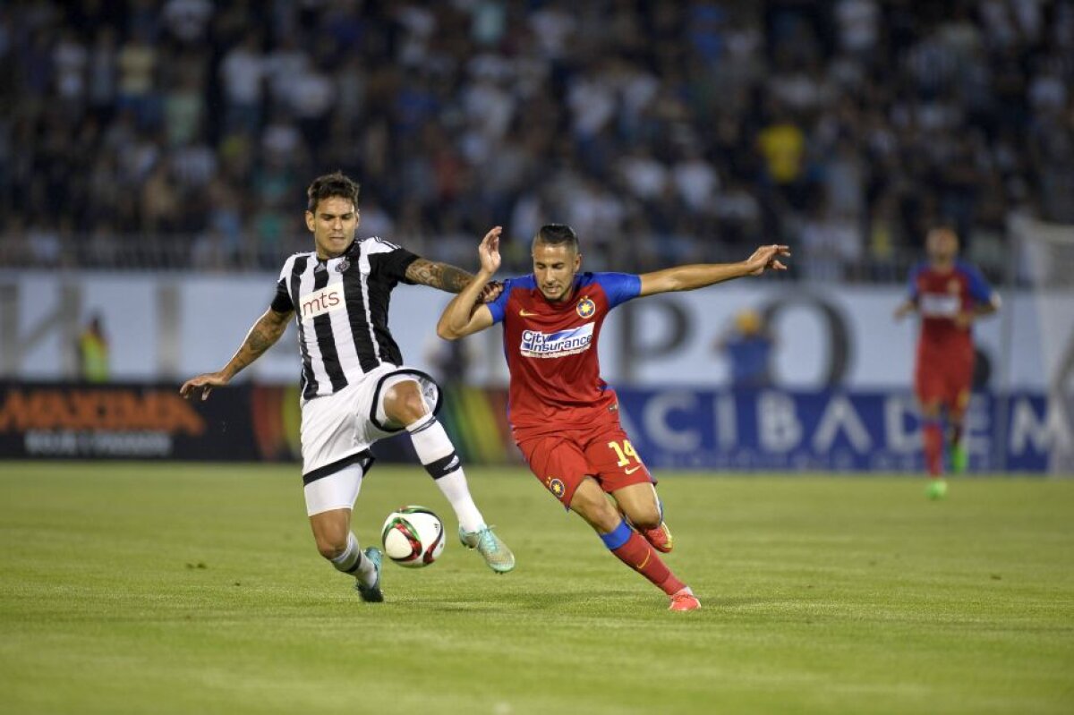 FOTO » Partizan - Steaua 4-2 » Roş-albaştrii au murit în infernul de la Belgrad! Sîrbii s-au calificat după un meci dramatic. Steaua merge în play-off-ul UEFA Europa League