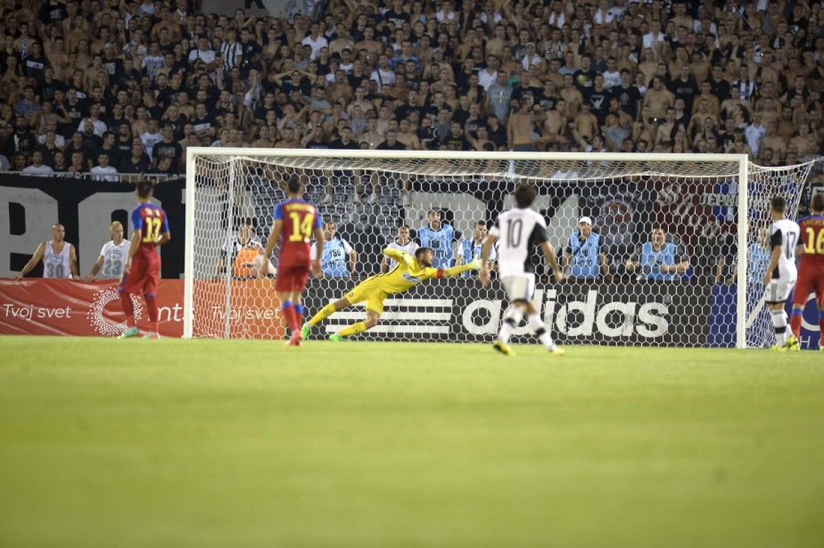 FOTO » Partizan - Steaua 4-2 » Roş-albaştrii au murit în infernul de la Belgrad! Sîrbii s-au calificat după un meci dramatic. Steaua merge în play-off-ul UEFA Europa League