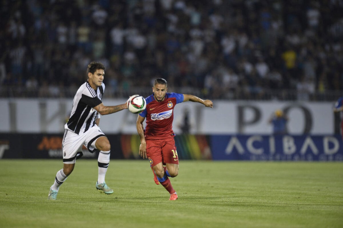 FOTO Papp cel Mic, pa, Ligă! Partizan a rezistat, Steaua n-a reuşit să cucerească reduta sîrbească