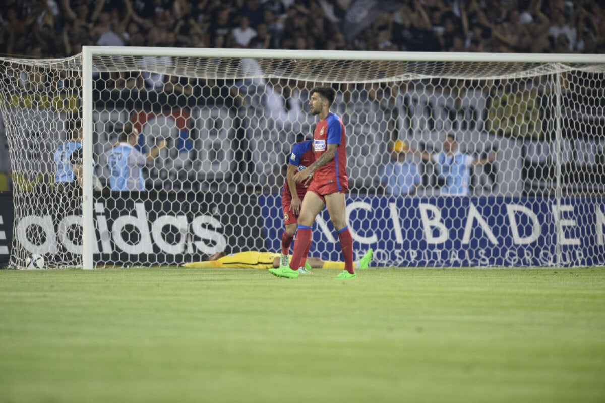 FOTO Papp cel Mic, pa, Ligă! Partizan a rezistat, Steaua n-a reuşit să cucerească reduta sîrbească