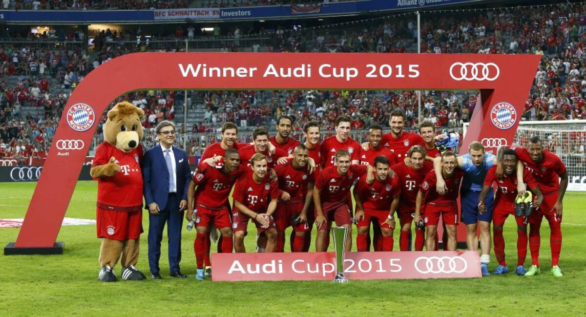 VIDEO + FOTO Bayern a cîştigat Audi Cup » Bavarezii s-au impus în faţa celor de la Real Madrid cu 1-0