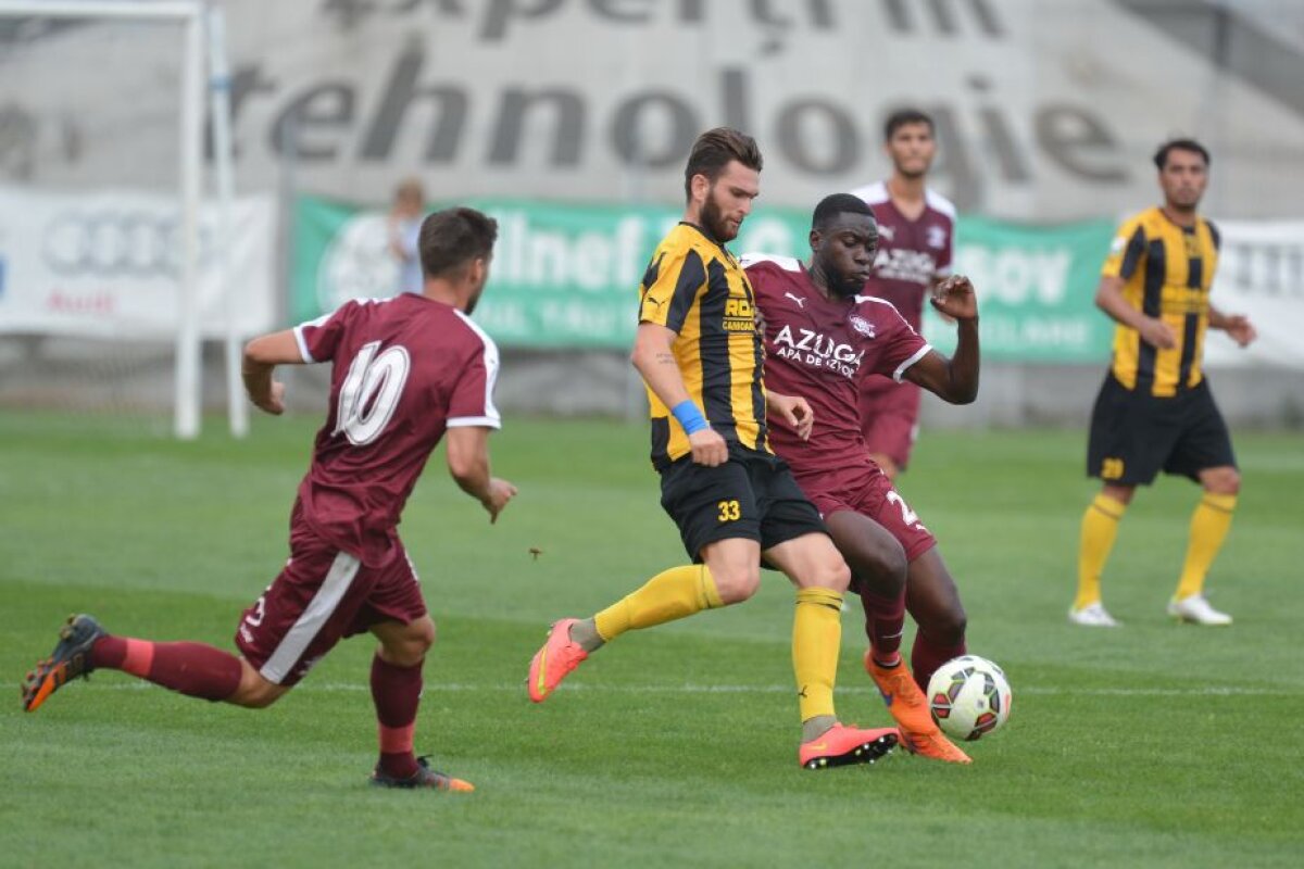 FOTO Remiză între Rapid și FC Brașov într-un amical 