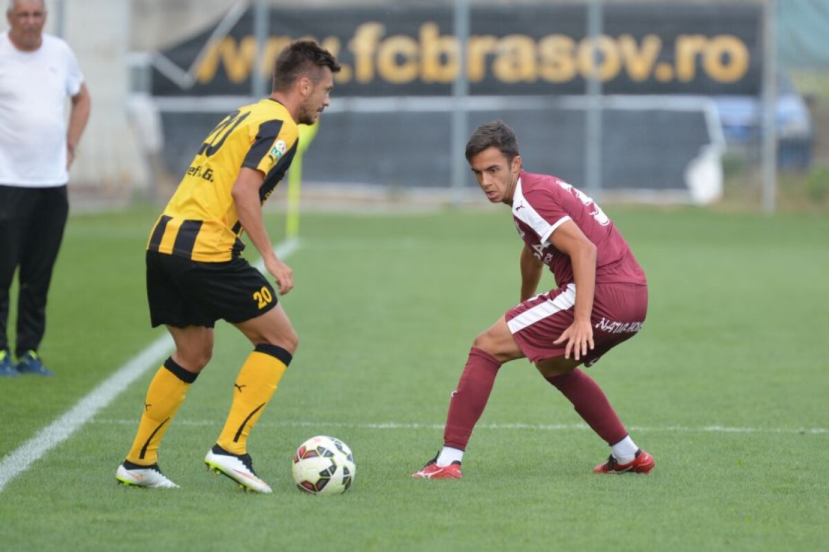 FOTO Remiză între Rapid și FC Brașov într-un amical 