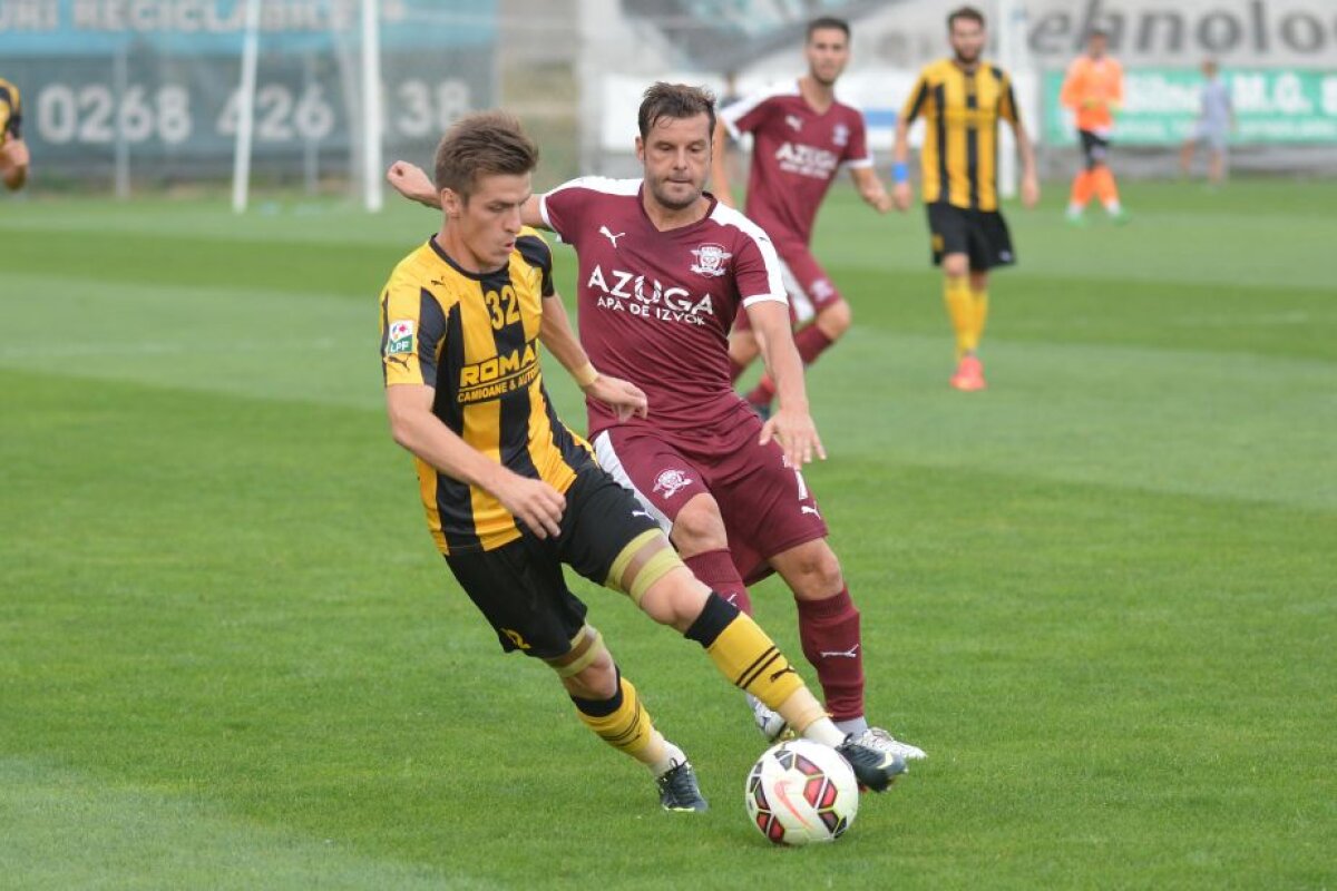 FOTO Remiză între Rapid și FC Brașov într-un amical 