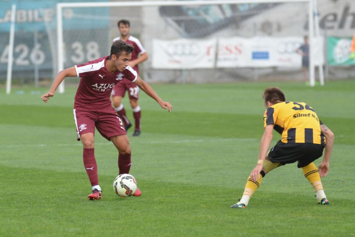 FOTO Remiză între Rapid și FC Brașov într-un amical 