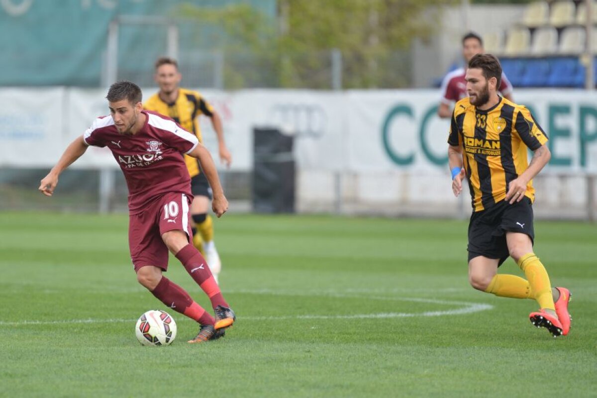 FOTO Remiză între Rapid și FC Brașov într-un amical 
