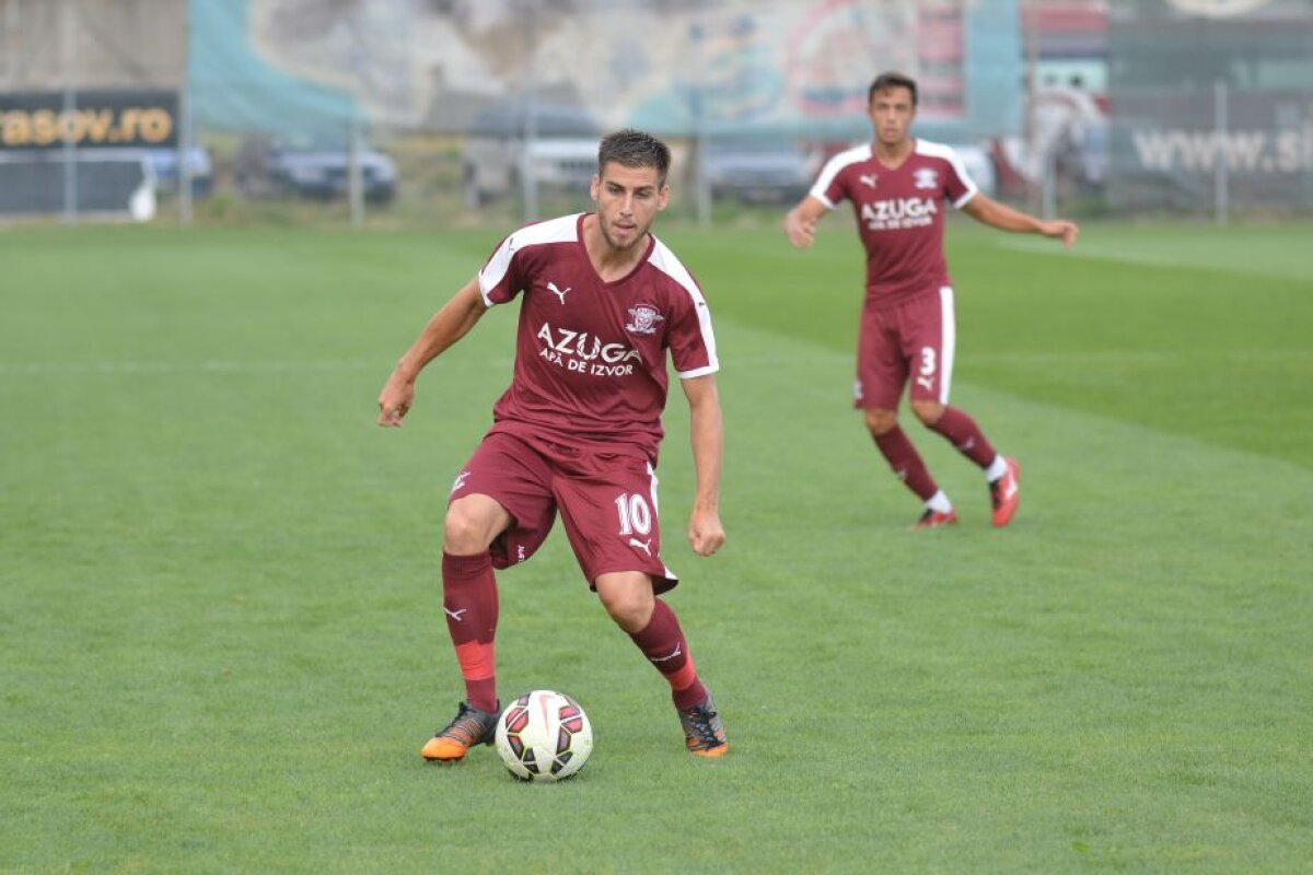 FOTO Remiză între Rapid și FC Brașov într-un amical 