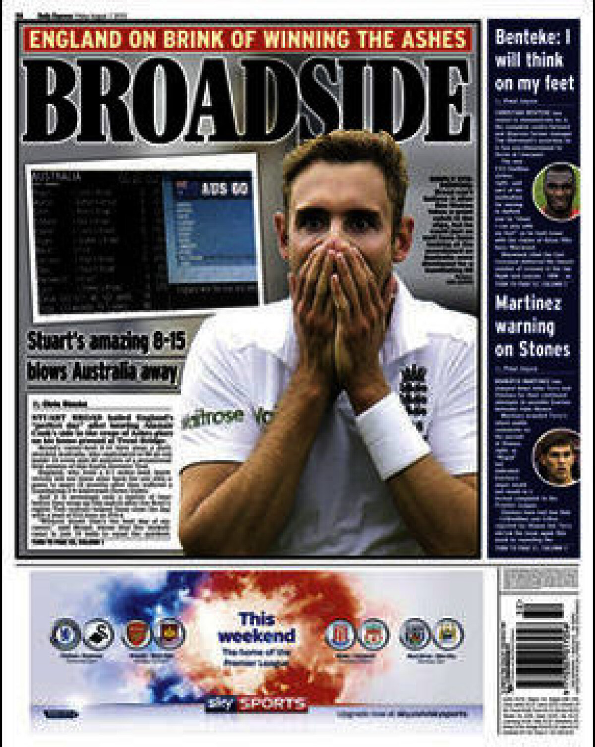 Ce scriu azi ziarele de sport din lume (7 august 2015)