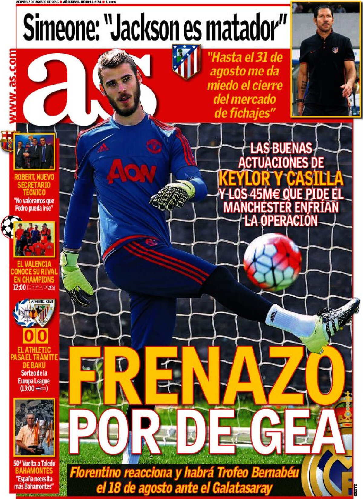 Ce scriu azi ziarele de sport din lume (7 august 2015)