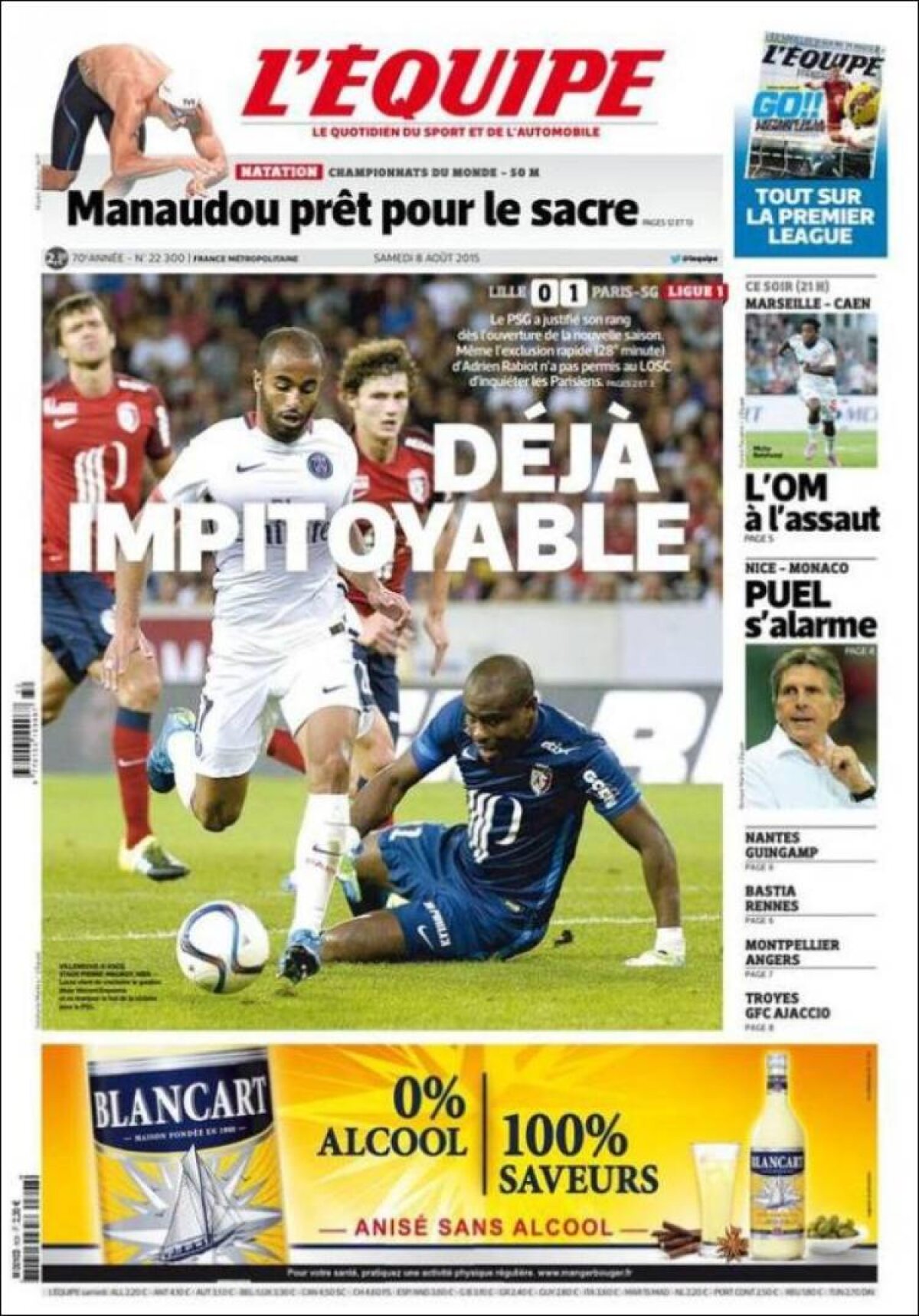 Ce scriu azi ziarele de sport din lume (8 august 2015)