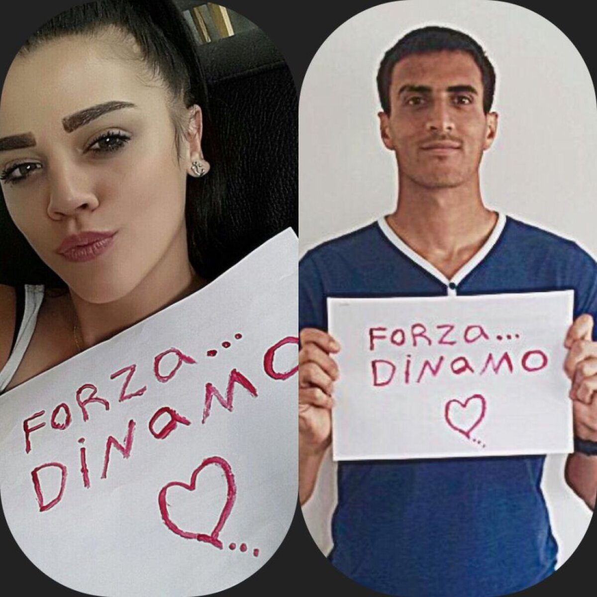 FOTO Elhamed n-a uitat de Dinamo şi le-a transmis un mesaj special "cîinilor" înainte de Derby de România