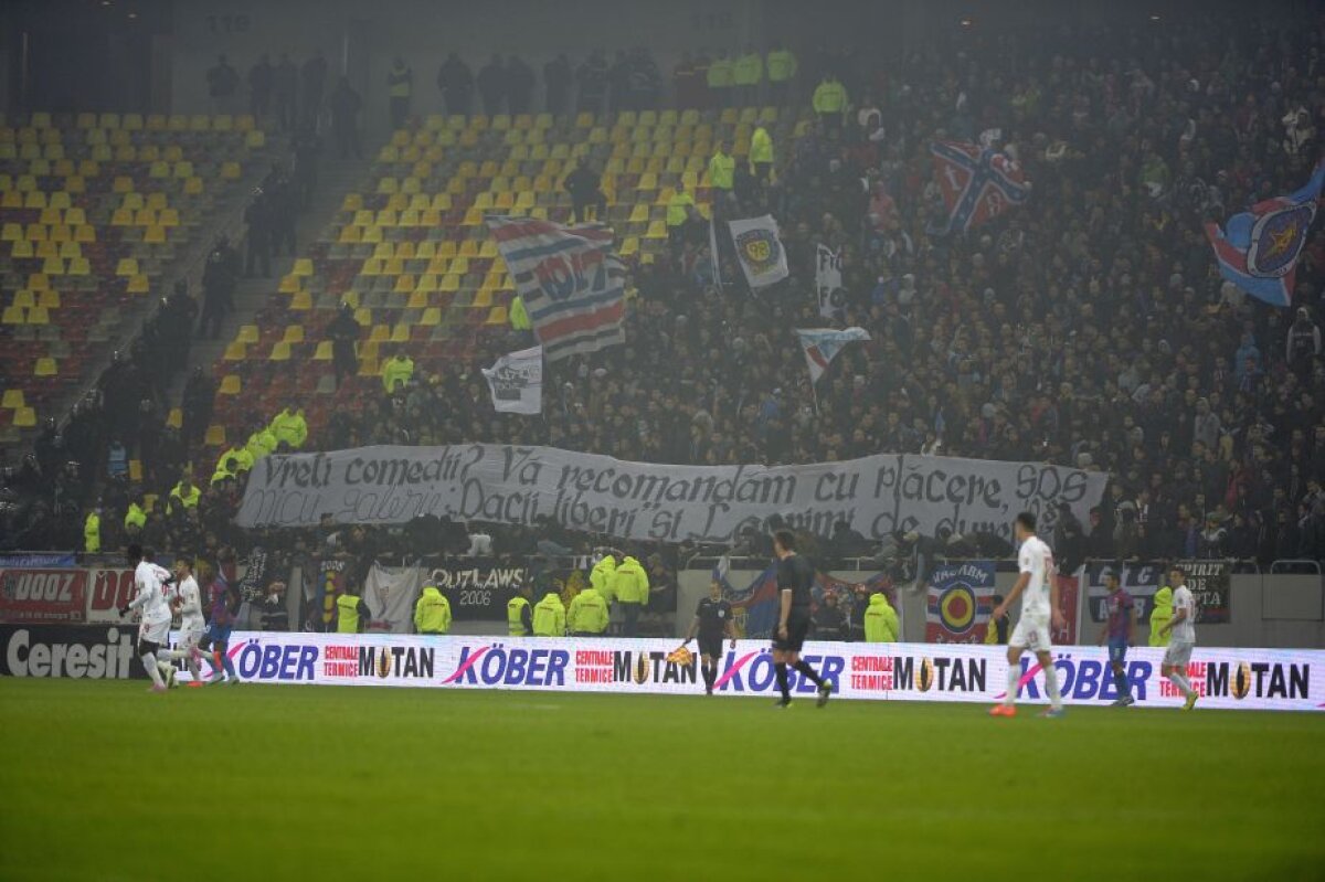 GALERIE FOTO Cele mai tari bannere din ultimii 15 ani în Derby de România