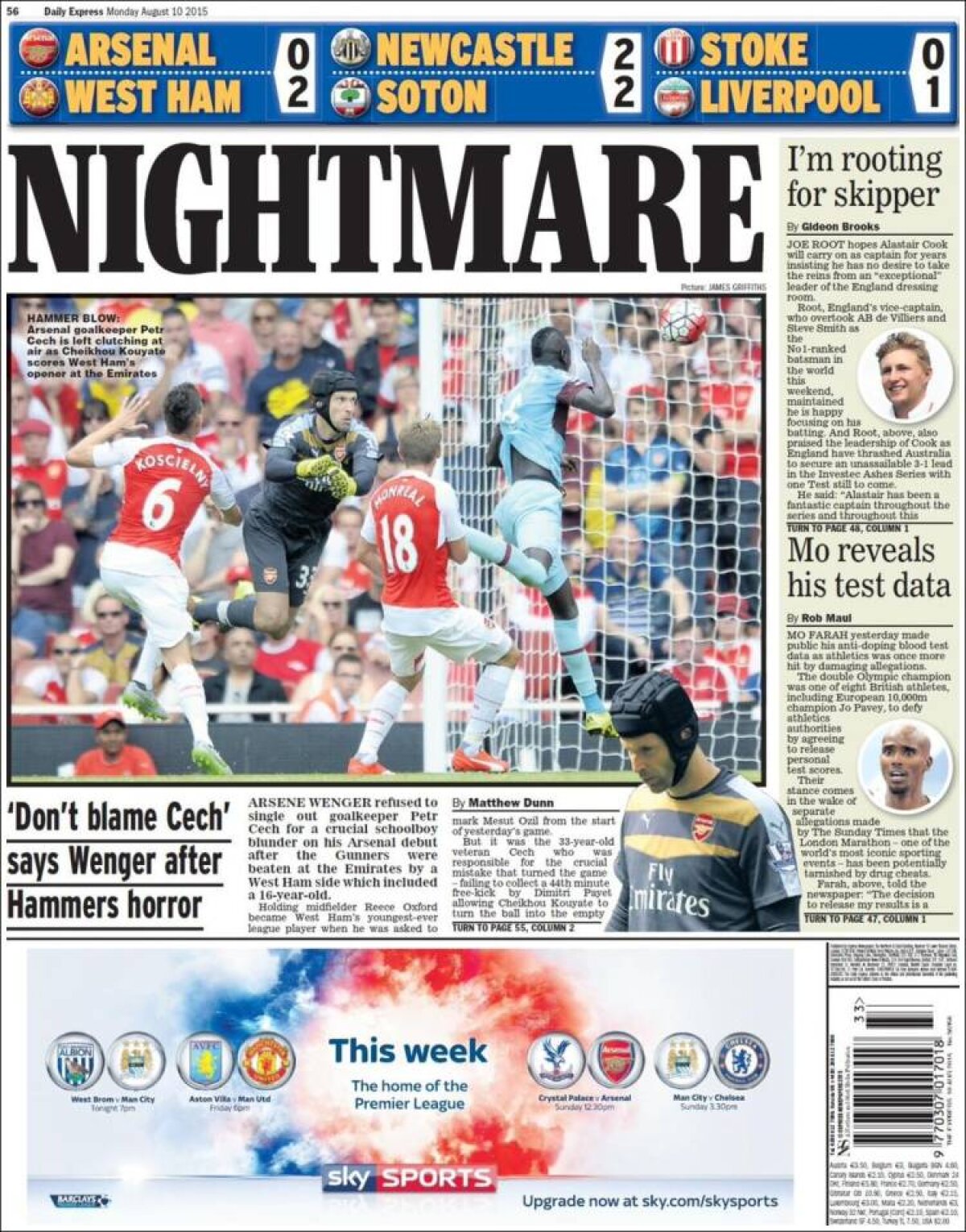 Ce scriu azi ziarele de sport din lume (10 august 2015)