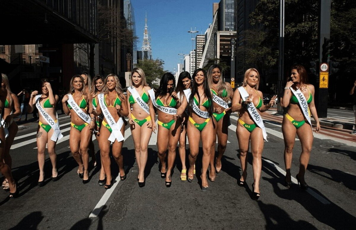 SUPERFOTO: Nebunie în Brazilia! Începe concursul "Miss Bum-Bum - Cel mai tare fund din țară" :)
