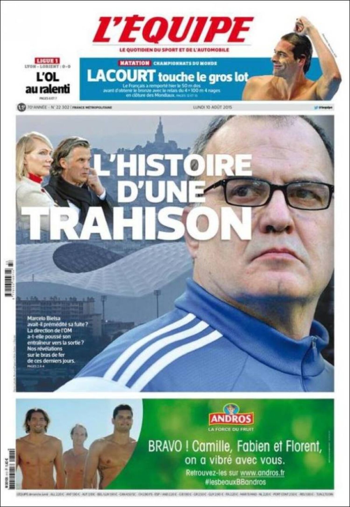 Ce scriu azi ziarele de sport din lume (10 august 2015)