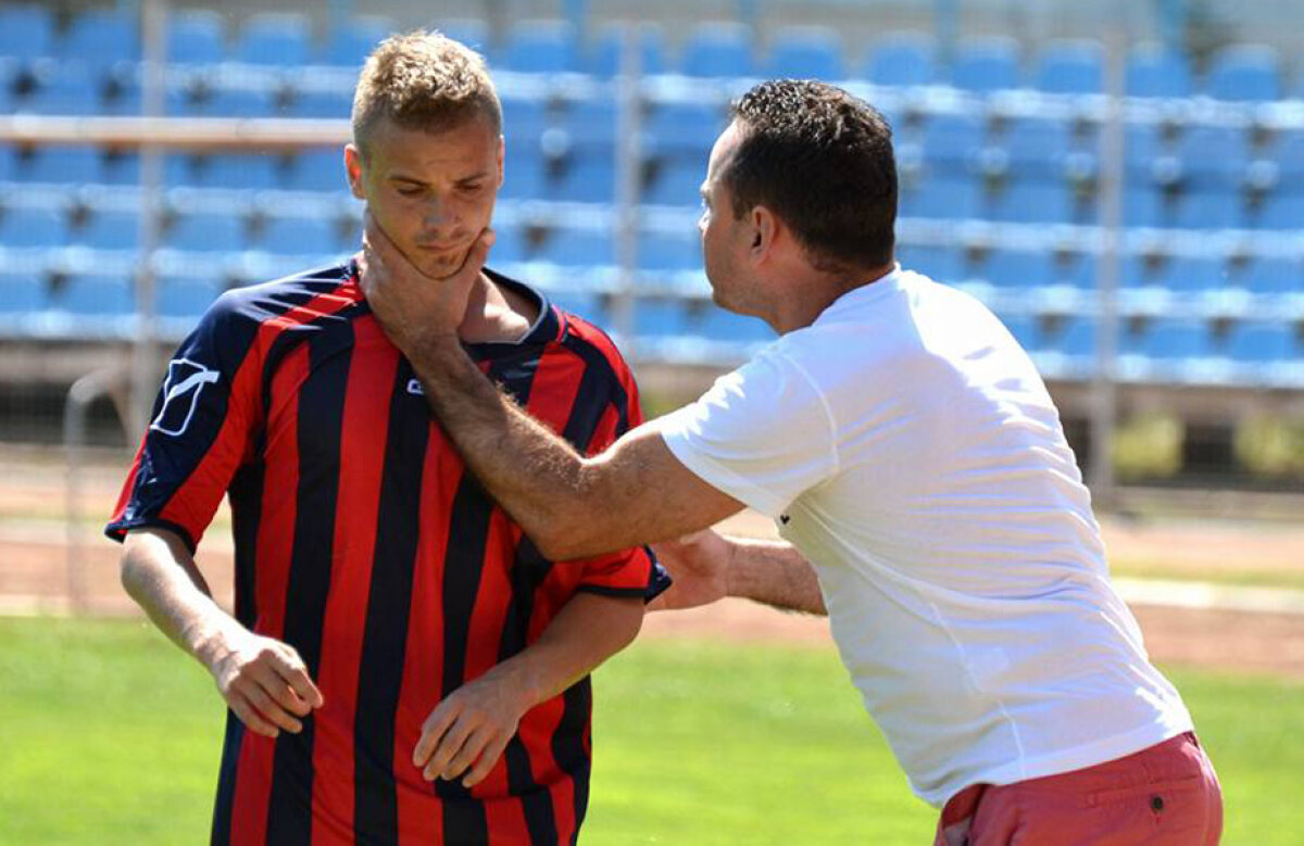 "Vioară" e Ganea II! » Ion Viorel și-a pălmuit un jucător pe teren după ce a ratat o ocazie