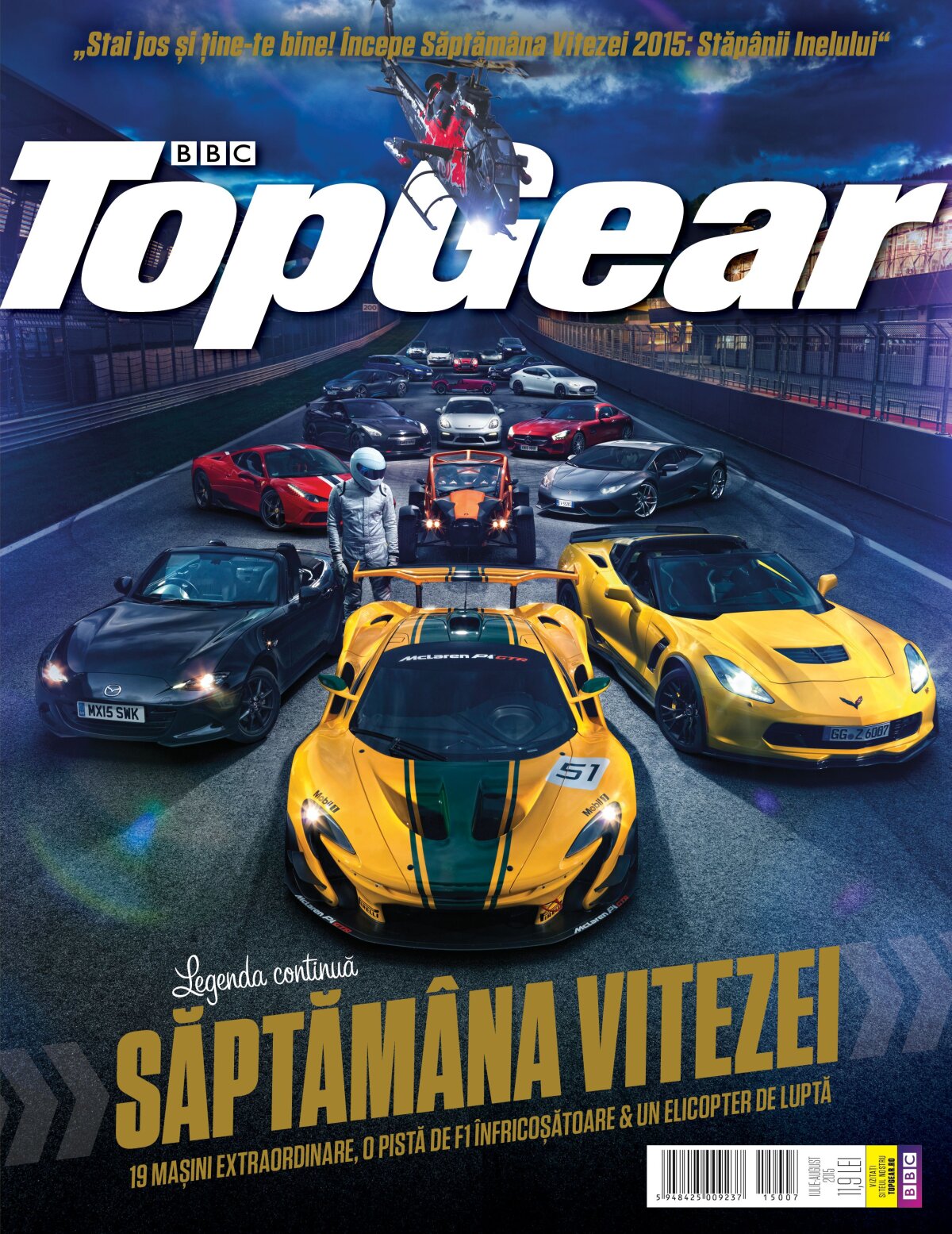 Secretele colantării unui monopost » TopGear, în ediție dublă, iulie-august, este pe piață
