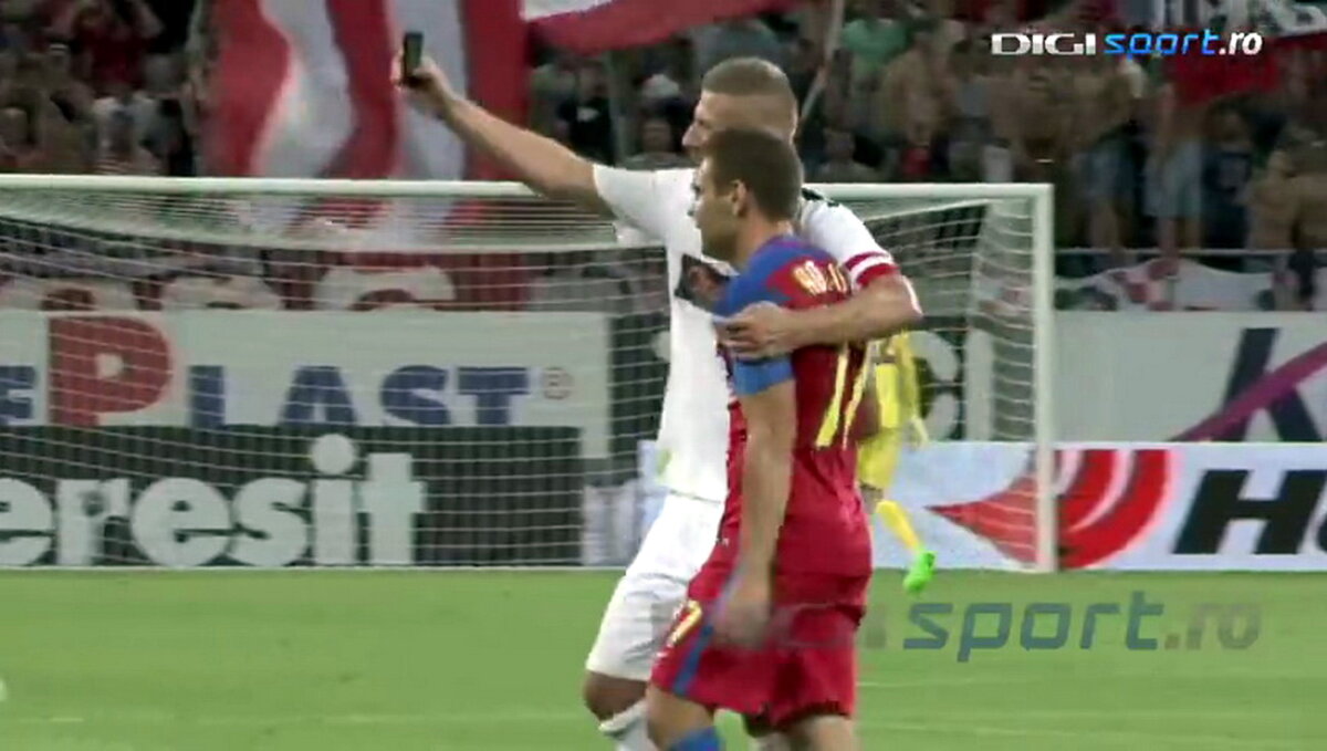 FOTO Vojnovici, autorul celui mai amuzant moment din derby, își explică gestul inedit: "Faza a fost simplă pentru mine"