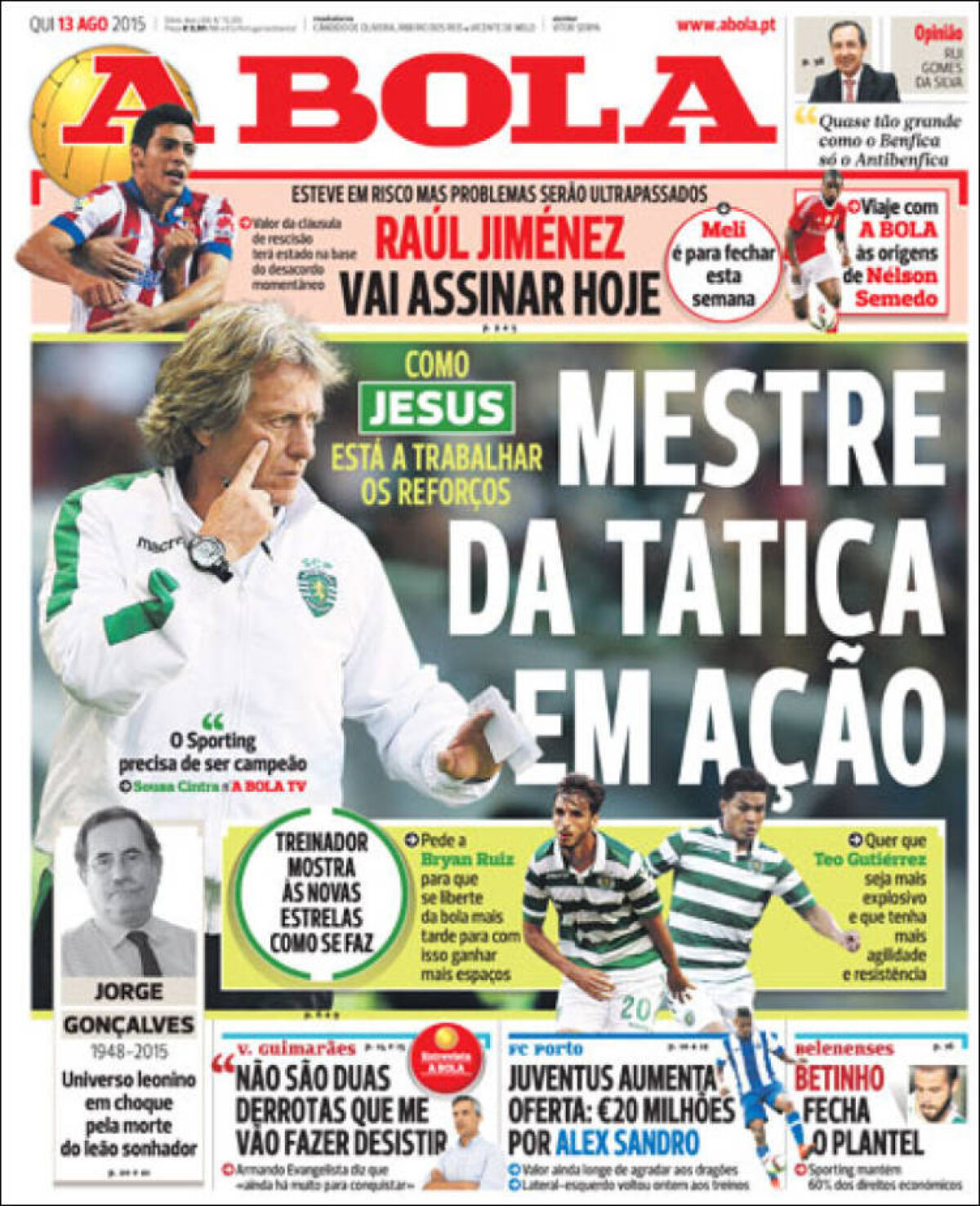 Ce scriu azi ziarele de sport din lume (13 august 2015)