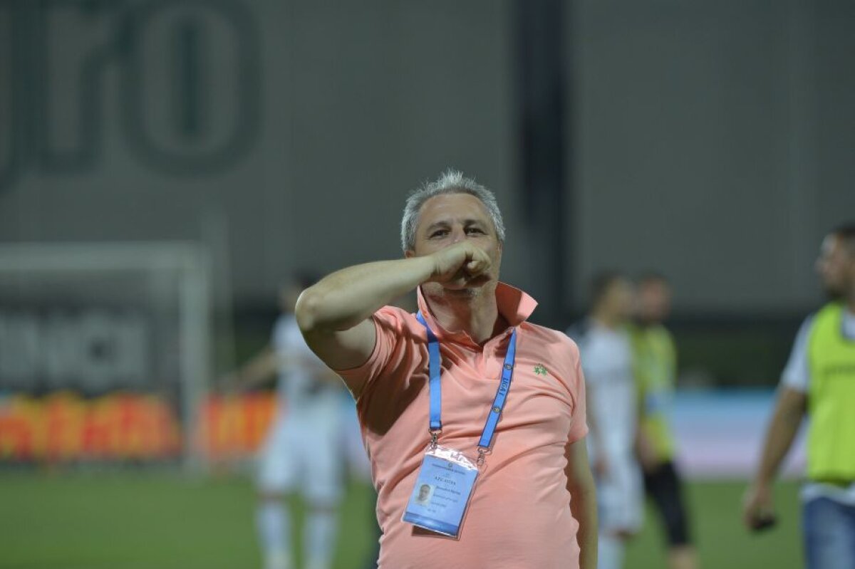 GALERIE FOTO Bucurie extremă pentru Șumudică la finalul meciului cu Steaua » Cum le-a răspuns suporterilor campioanei