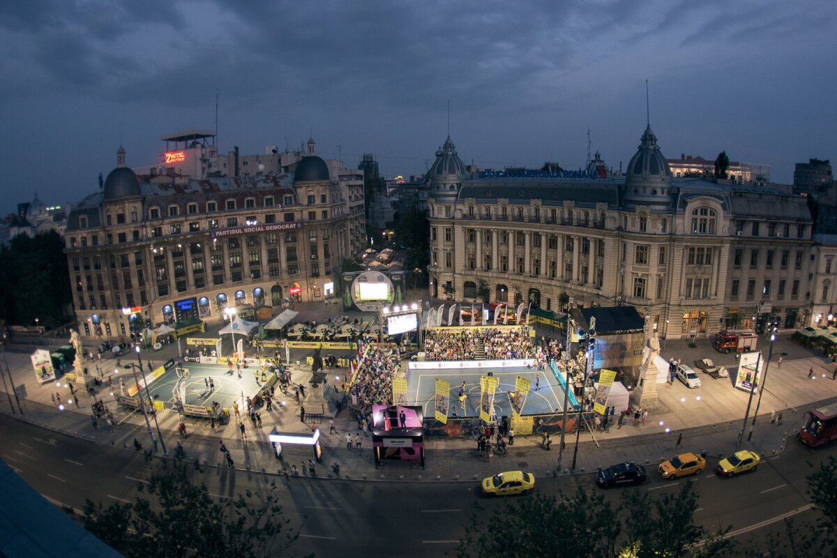 GALERIE FOTO Show în Piața Universității » Echipe de top din lume vin la Raiffeisen Bank Bucharest Challenger