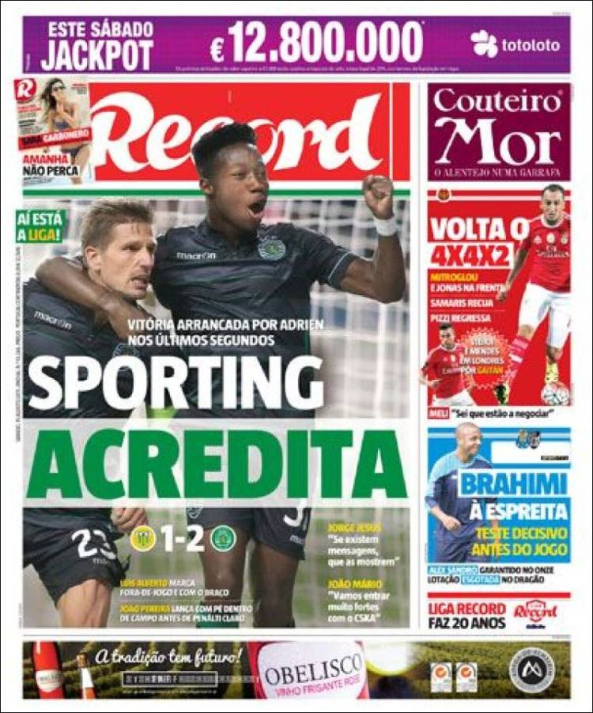 Ce scriu azi ziarele de sport din lume (15 august 2015)