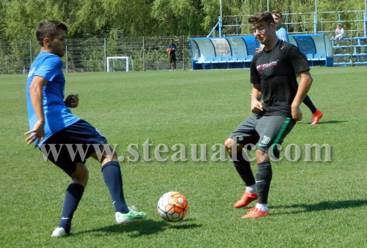FOTO Diarrassouba a debutat la Steaua! Amical inedit organizat de Rădoi la Mogoșoaia