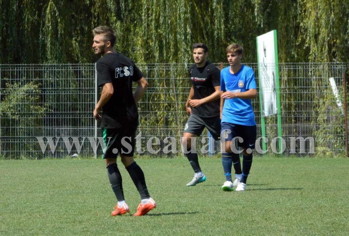 FOTO Diarrassouba a debutat la Steaua! Amical inedit organizat de Rădoi la Mogoșoaia