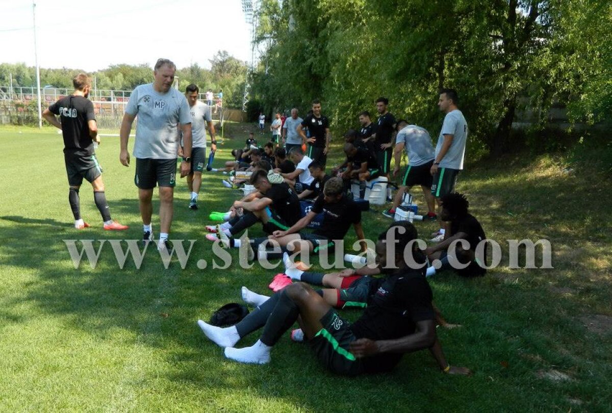 FOTO Diarrassouba a debutat la Steaua! Amical inedit organizat de Rădoi la Mogoșoaia