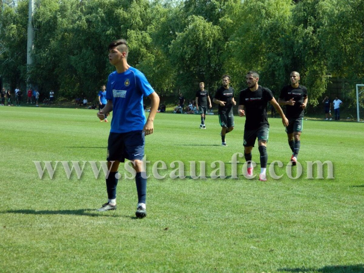 FOTO Diarrassouba a debutat la Steaua! Amical inedit organizat de Rădoi la Mogoșoaia