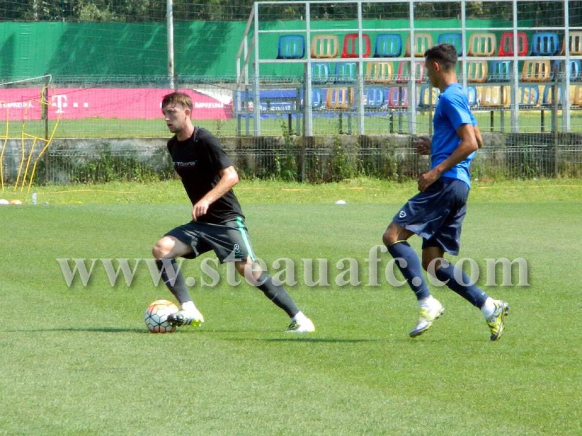 FOTO Diarrassouba a debutat la Steaua! Amical inedit organizat de Rădoi la Mogoșoaia
