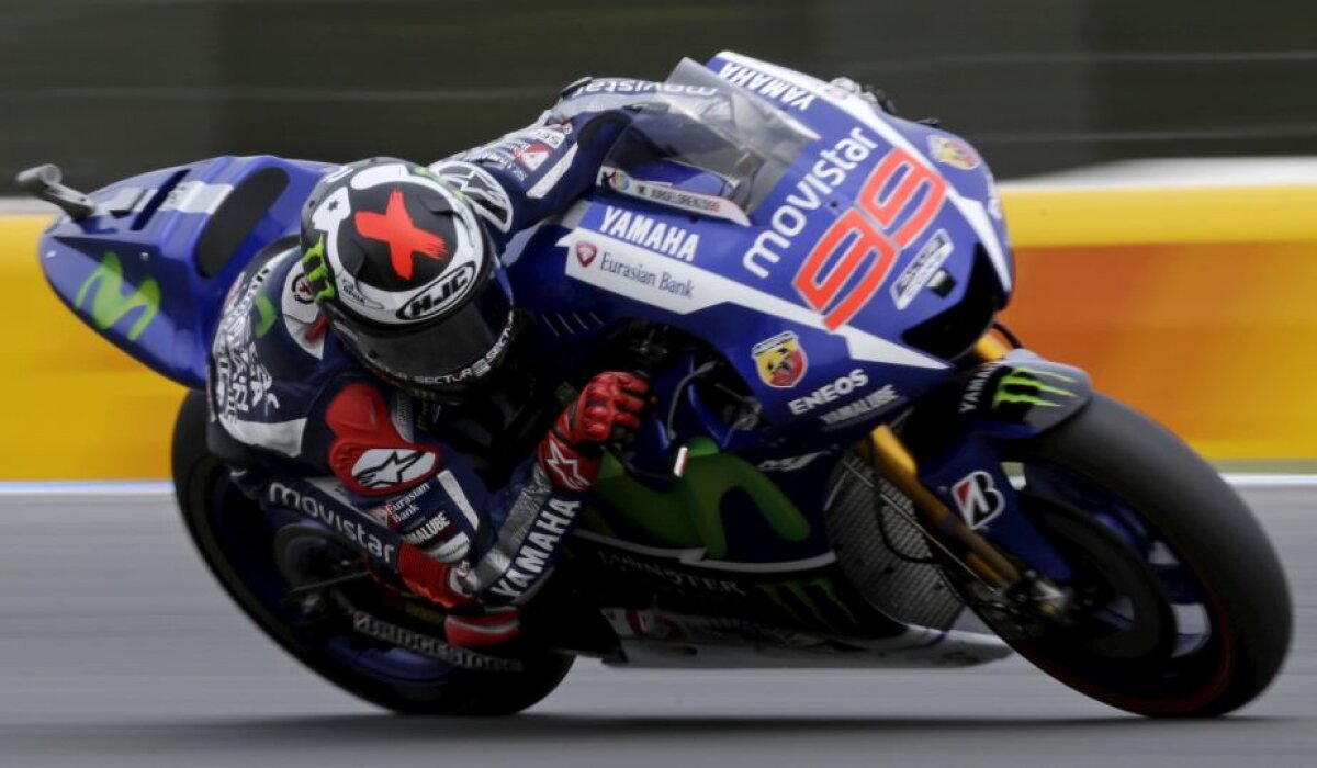 GALERIE FOTO Jorge Lorenzo a cîștigat Marele Premiu al Cehiei și l-a egalat pe Rossi în clasamentul general la MotoGP