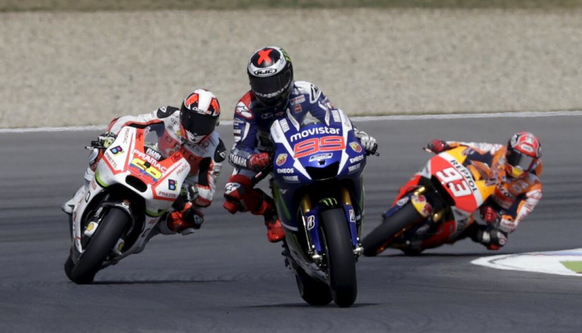 GALERIE FOTO Jorge Lorenzo a cîștigat Marele Premiu al Cehiei și l-a egalat pe Rossi în clasamentul general la MotoGP