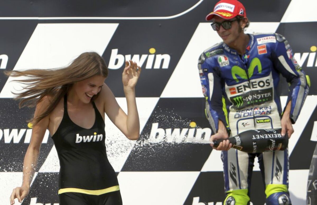 GALERIE FOTO Jorge Lorenzo a cîștigat Marele Premiu al Cehiei și l-a egalat pe Rossi în clasamentul general la MotoGP