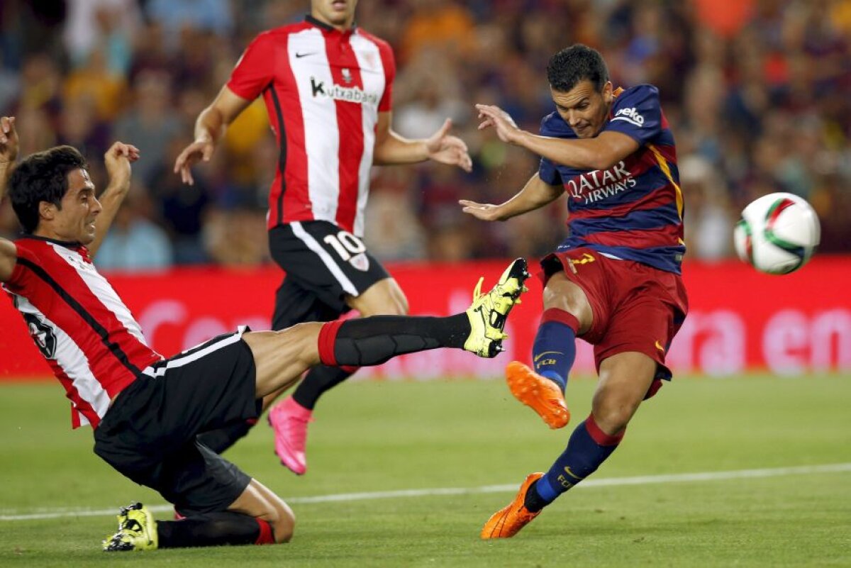 FOTO Barcelona n-a reușit "remontada" și Athletic Bilbao a cucerit Supercupa Spaniei, scor 5-1 la general