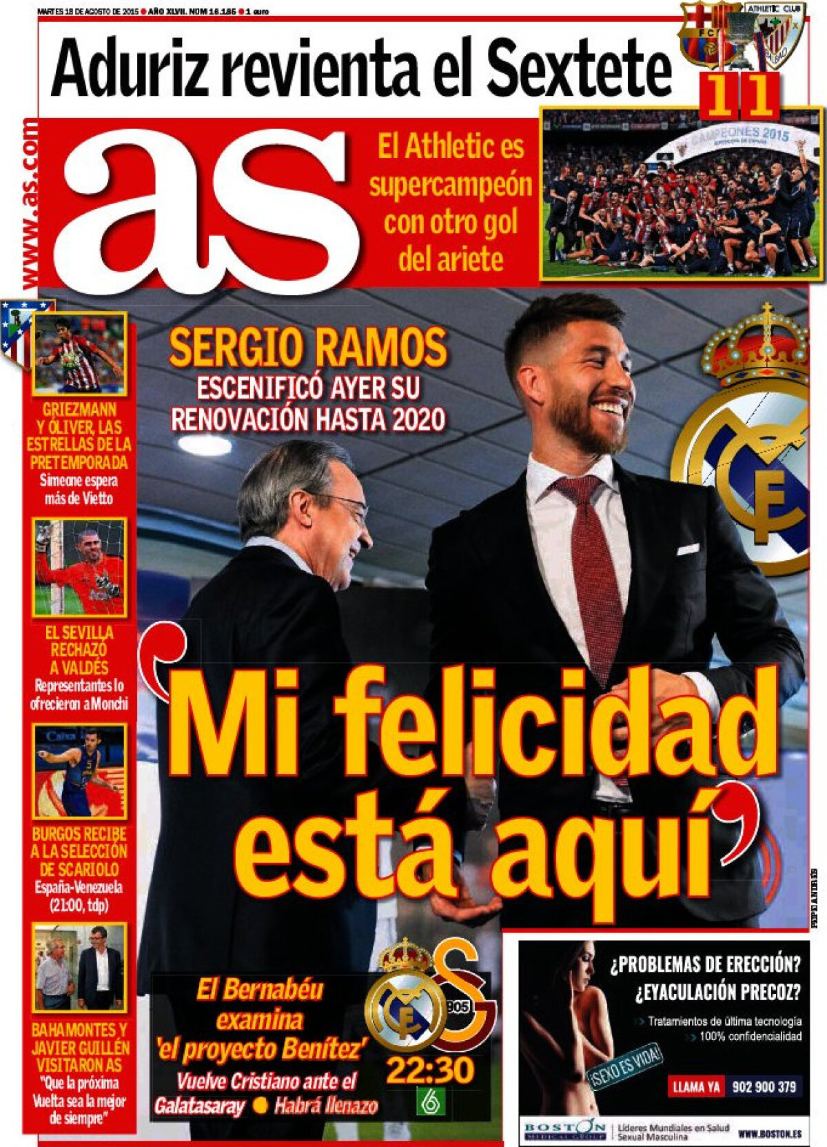 Ce scriu azi ziarele de sport din lume (18 august 2015)