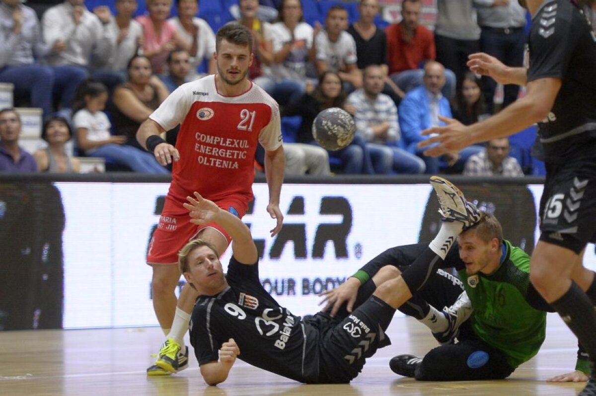 GALERIE FOTO Minaur Baia Mare a cîştigat Supercupa României după prelungiri în faţa Energiei Tîrgu Jiu