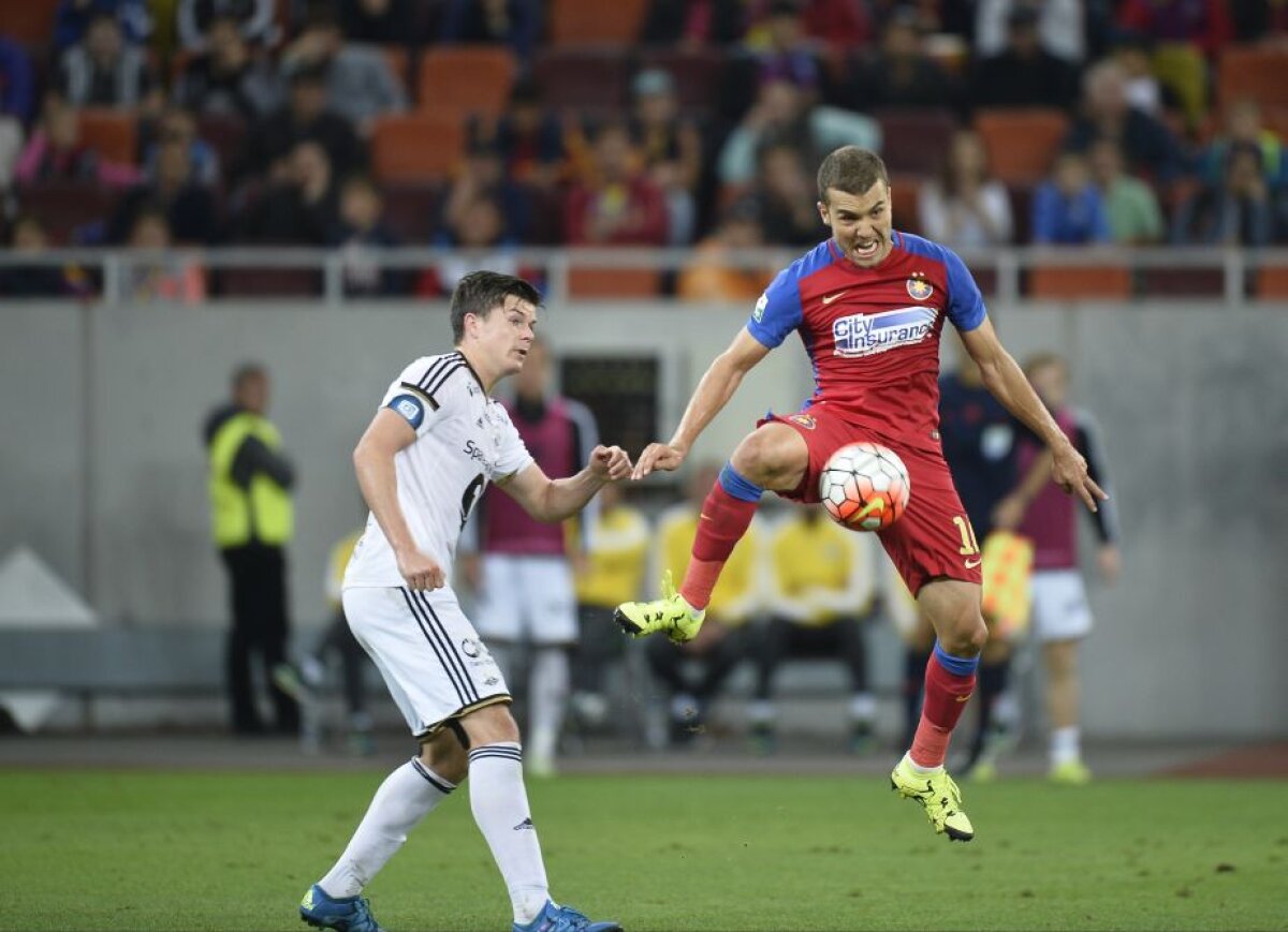 FOTO Coşmarul continuă! Steaua a fost făcută KO de Rosenborg, 0-3, iar seria calificărilor în grupele europene e compromisă