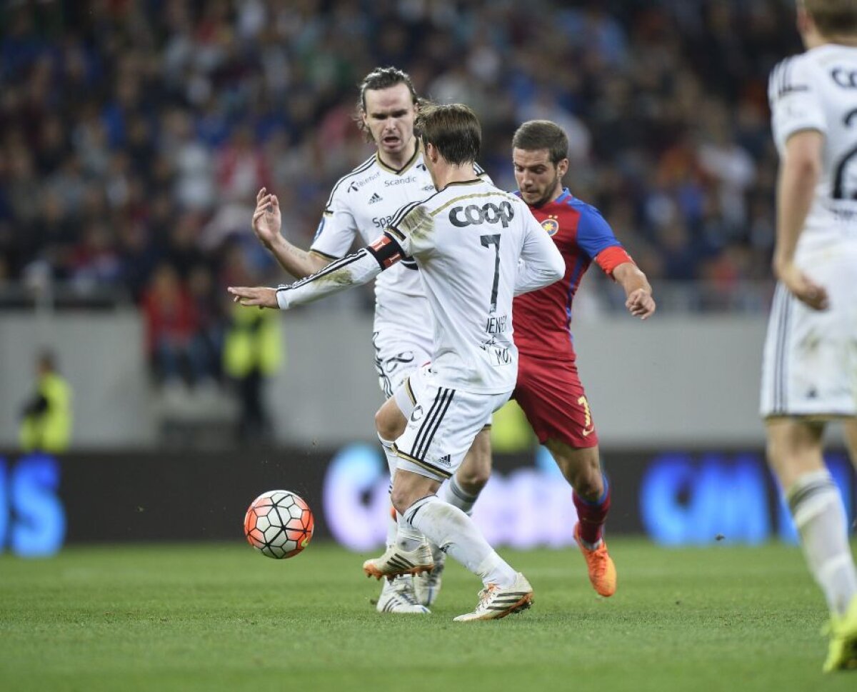 FOTO Coşmarul continuă! Steaua a fost făcută KO de Rosenborg, 0-3, iar seria calificărilor în grupele europene e compromisă