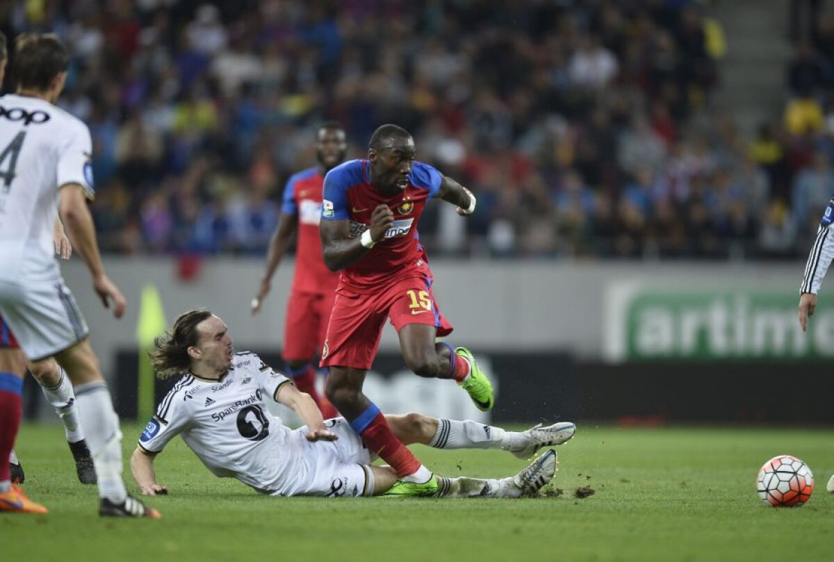 FOTO Coşmarul continuă! Steaua a fost făcută KO de Rosenborg, 0-3, iar seria calificărilor în grupele europene e compromisă
