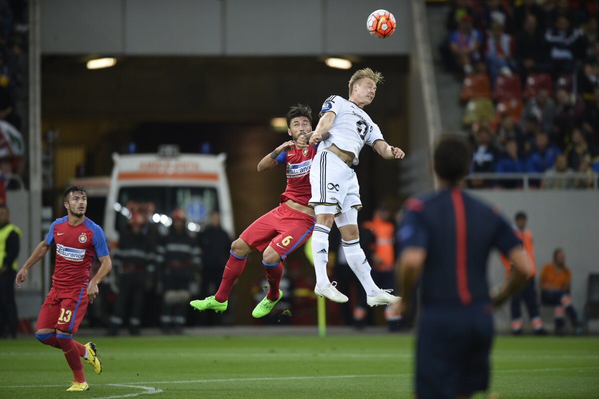 FOTO Coşmarul continuă! Steaua a fost făcută KO de Rosenborg, 0-3, iar seria calificărilor în grupele europene e compromisă