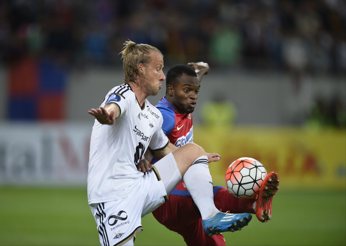 FOTO Coşmarul continuă! Steaua a fost făcută KO de Rosenborg, 0-3, iar seria calificărilor în grupele europene e compromisă