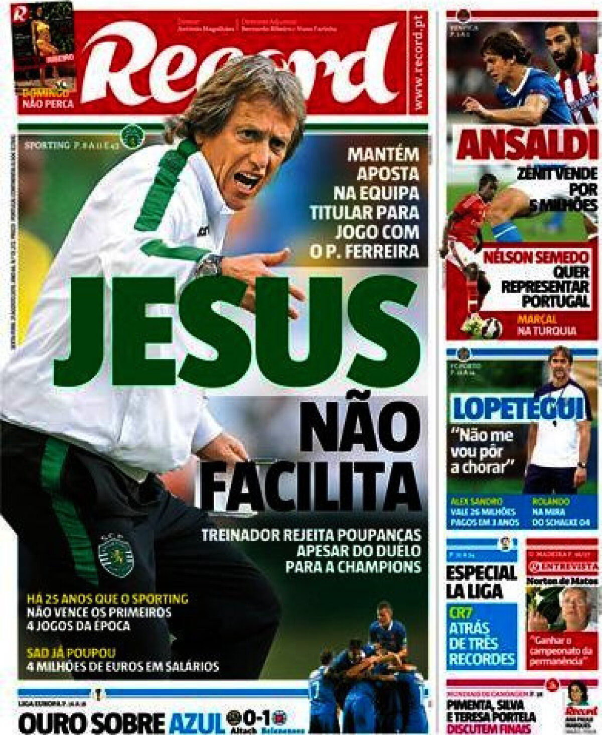 Ce scriu azi ziarele de sport din lume (21 august 2015)