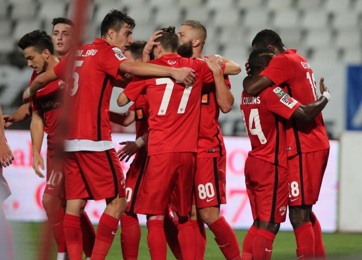 FOTO și VIDEO Atacanţii lui Dinamo şi-au făcut treaba şi au învins Petrolul, scor 2-0 » Essombe, gol la debut