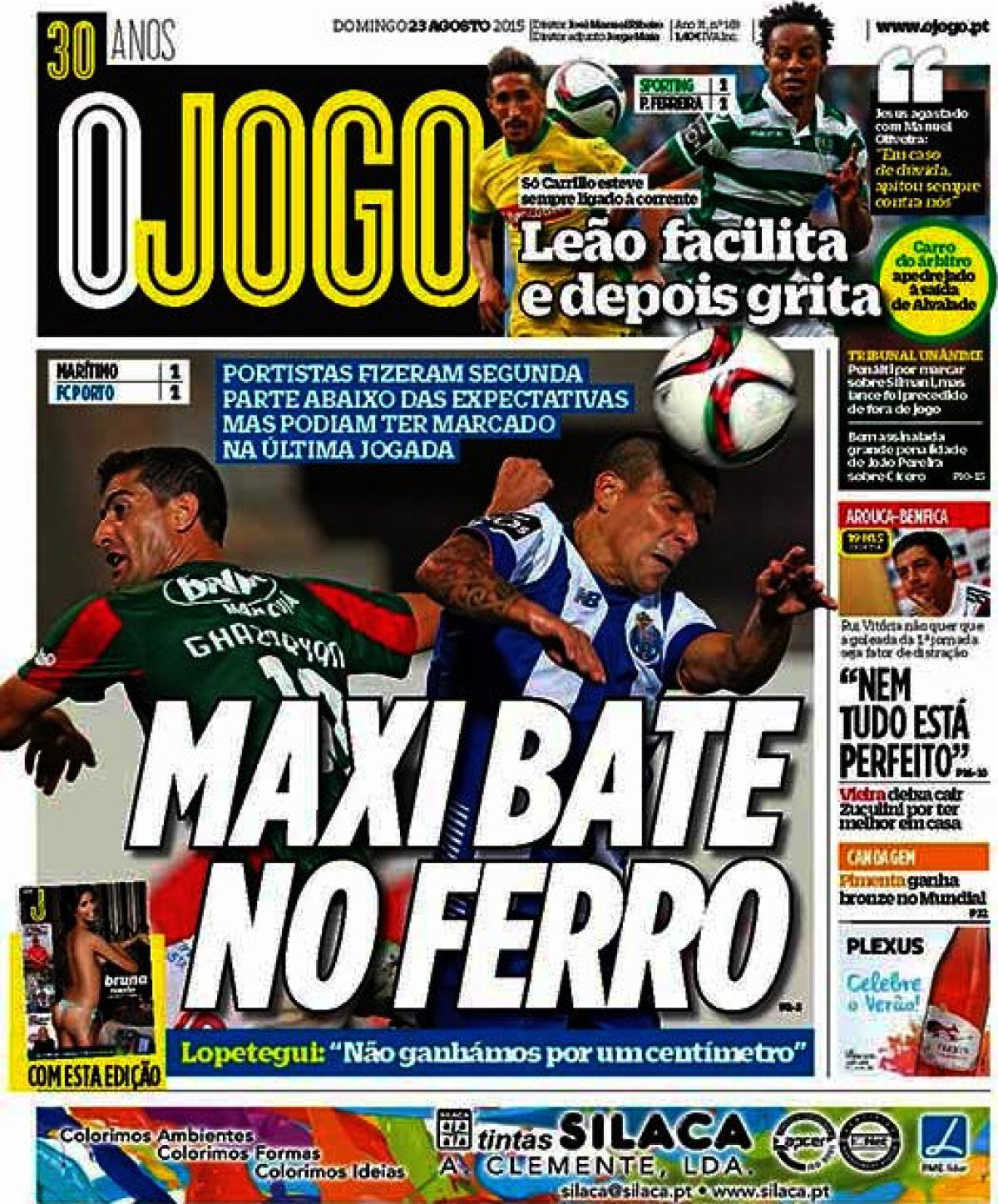 Ce scriu azi ziarele de sport din lume (23 august 2015)